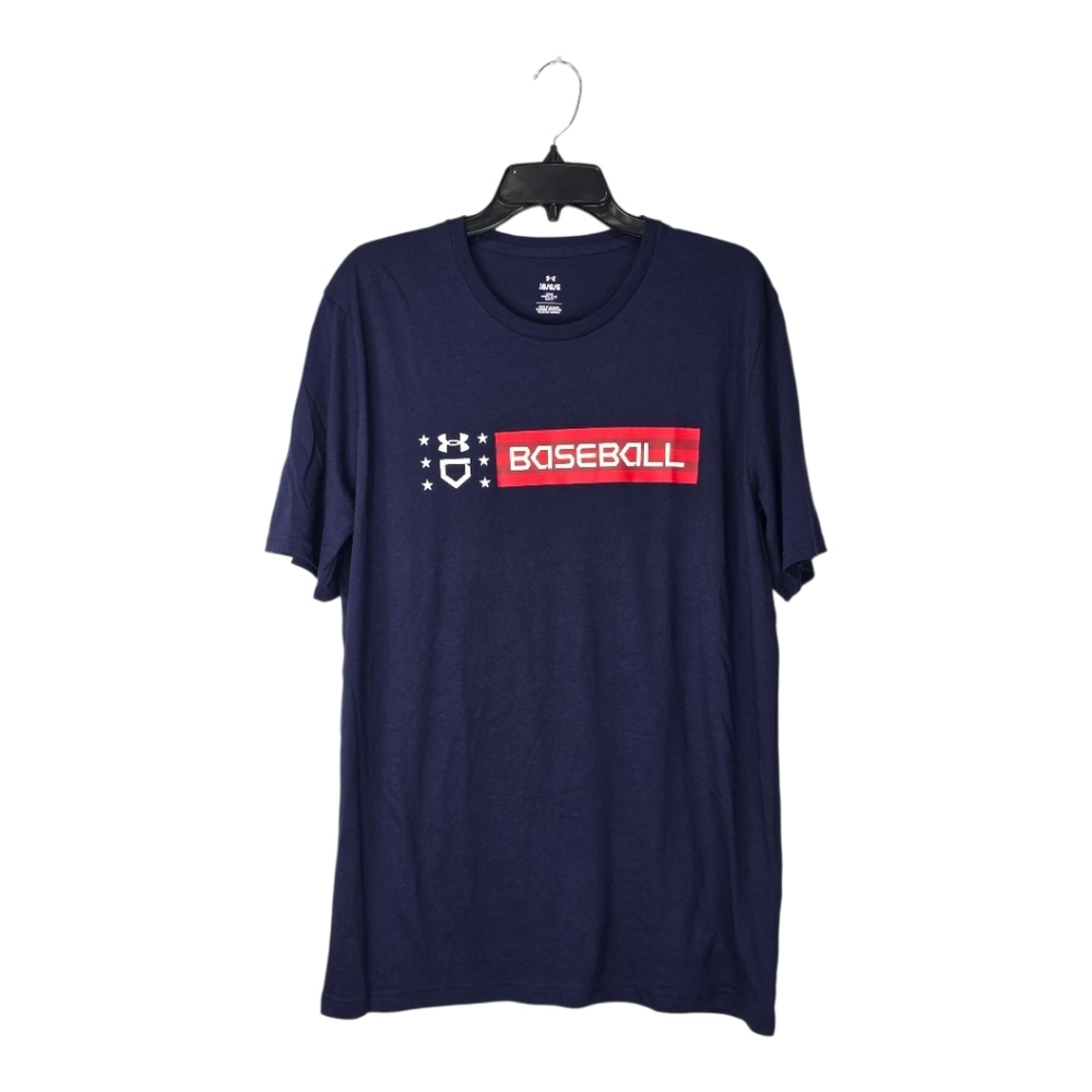 Under Armour Loose Fit Baseball T-shirt Size Large NEW